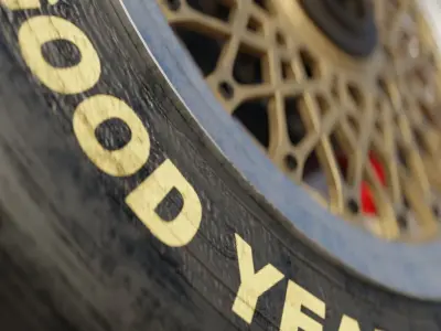 Race Car Tire Free low-poly 3D model