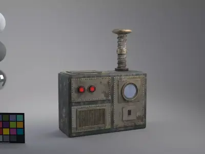 Electro Box Retro 3D model