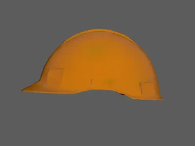 Safety Helmet Low Poly Low-poly 3D model purchase