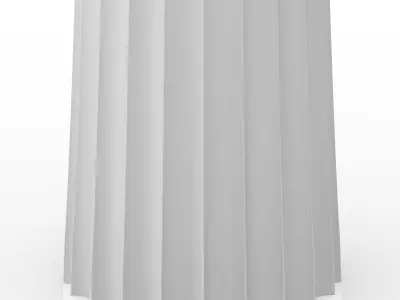 Greek Doric Column  Real Scale 3D Printable Model 3D print model