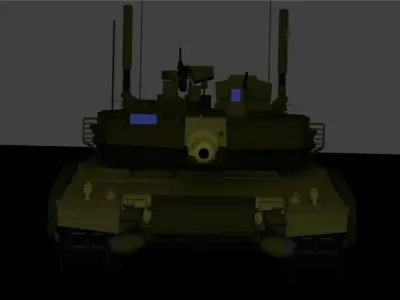 Leopard 2A7V 3D model