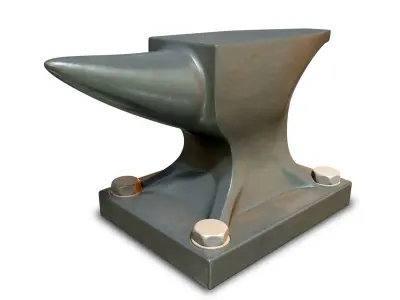 Metal Anvil 3D model