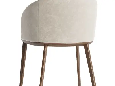 TARANTO dining chair set 3D model