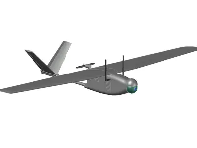 BAYRAKTAR UAV MINI 3D print model