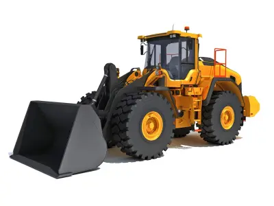 Wheel Loader Construction Machinery 3D model purchase