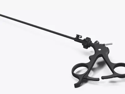 Laparoscopic Grasper Instrument 3D model