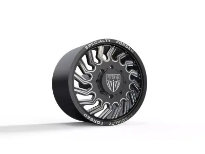 FRONT SPECIALITY FORGED D024 WHEEL 3D MODEL 3D model