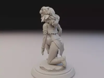 Savage Land Rogue 3D print model