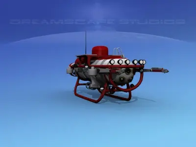 Deep Ocean Submersible 3D model