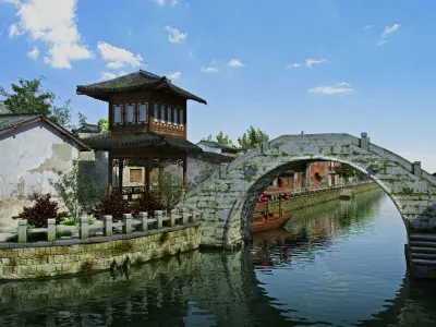 Wuzhen 3D model
