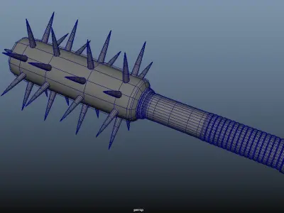 WW1 Trench Club 3D model