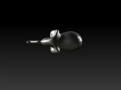 Elephant figure 3D model