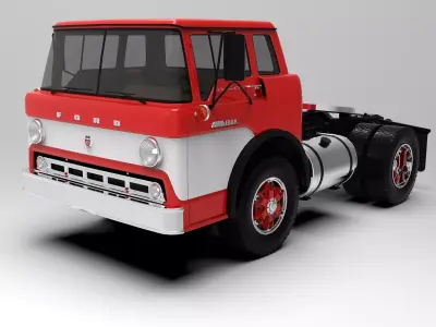 Ford C-600 1972 3D model
