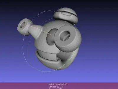 GL-HOOK drone Free 3D model