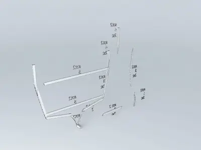 Spt 2, boat frame Free 3D model
