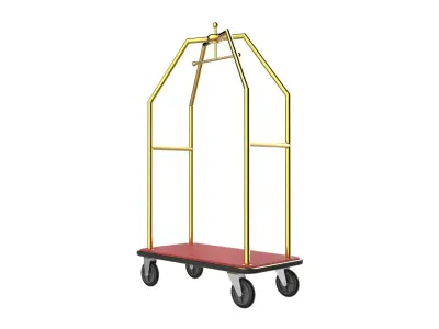 Hotel Trolley 06 3D model