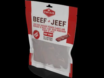 Dried meats Dried Beef 3D model