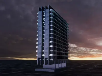 building Free 3D model buy