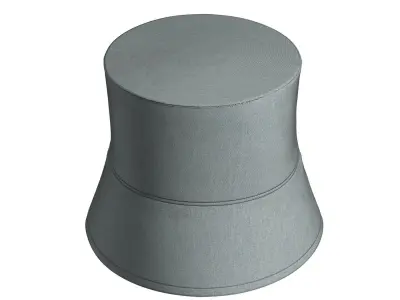 Vintage Cotton Bucket 3D model