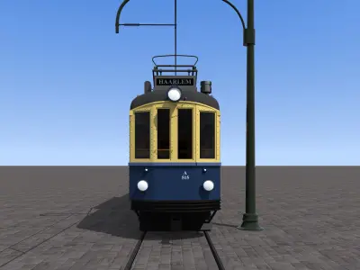 Boedapester or blue train 3D model