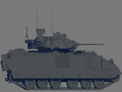M3A3 Bradley Free 3D model