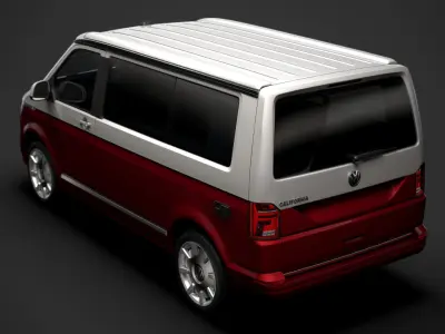 VW California T6 1 2020 3D model