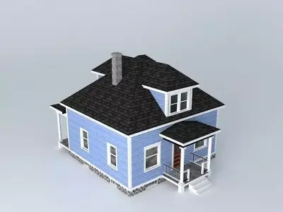 Small House Free 3D model buy