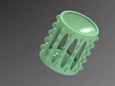 Relax drum holder Free 3D model