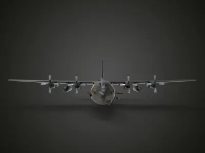C-130 Hercules  3D model