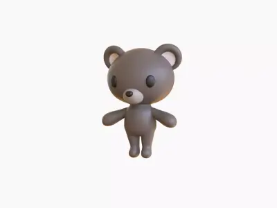Little animal cute - Rat cute - Character012 Low-poly 3D model
