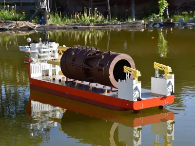 HEAVY LOAD CARRIER IN 1 75 SCALE SHIP MODEL SHIP BOAT 3D print model