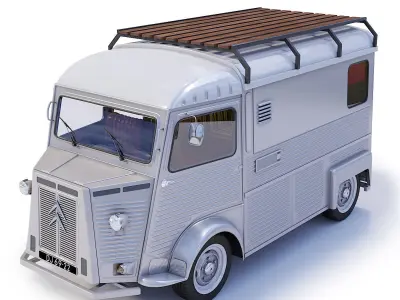 Citroen Type H Camper 3D model