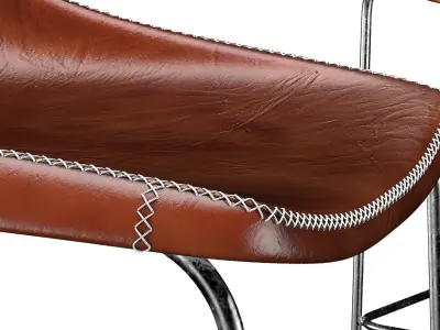 WATERLOO Chair Low-poly 3D model