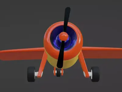 single engine plane Free 3D model purchase