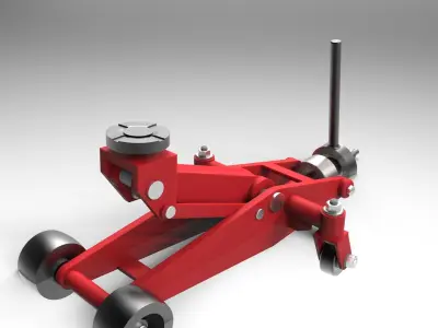 Rolling jack 3D model