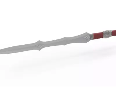 Sword of Lady Sif from movie Thor The Dark World 3D model
