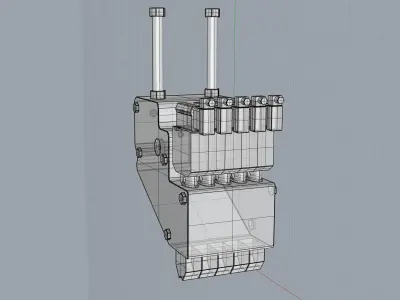 Rythym Construction Nozzle 3D model