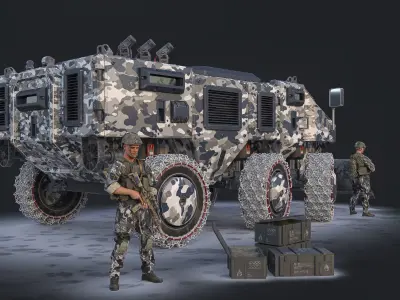 APC - Winter Version 3D model