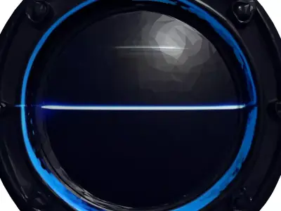 Futuristic Energy Core Power Cell 3D model