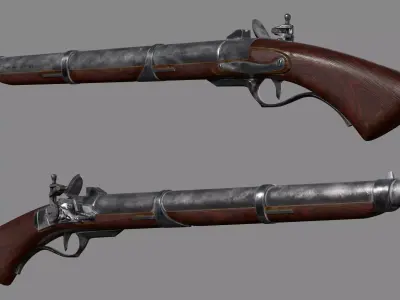 firelock 3D model