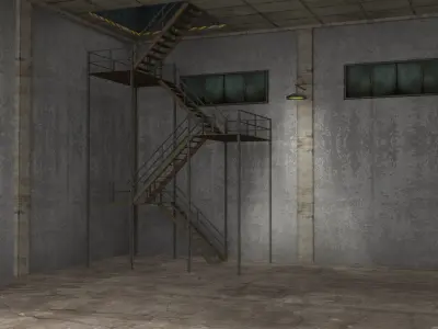Warehouse Collection - Pack Low-poly 3D model