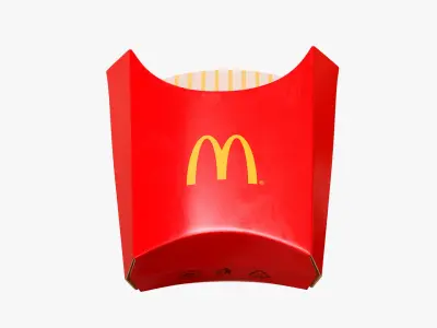  McDonalds French Fries Box 