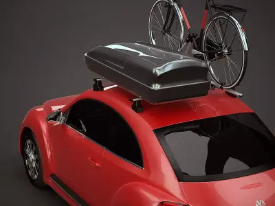 Roof Rack Set 3D model