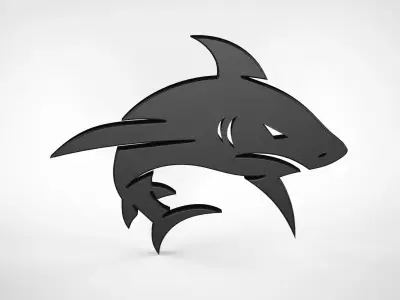 Shark Pendant Free 3D print model purchase