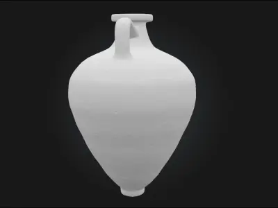 Ancient Amphora  Timeless Ceramic Relic 3D model