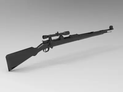 KARABINER 98K RIFLE 2 3D model