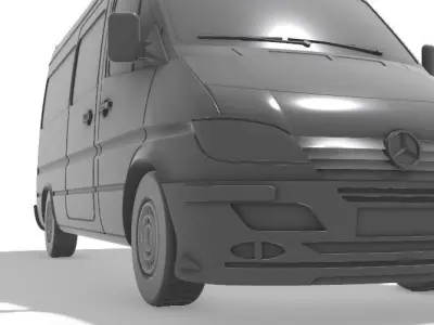 Mercedes Sprinter 2006  3D print model