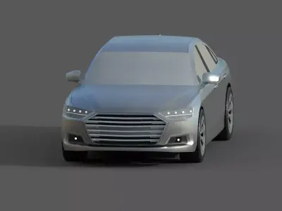 Low-Poly Car No 1 Free low-poly 3D model