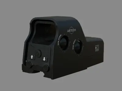Weapon - Scope - 04 - EoTech Low-poly 3D model