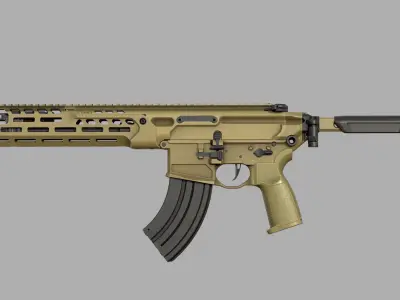 MCX Spear LT - Replica - LOW POLY  Low-poly 3D model